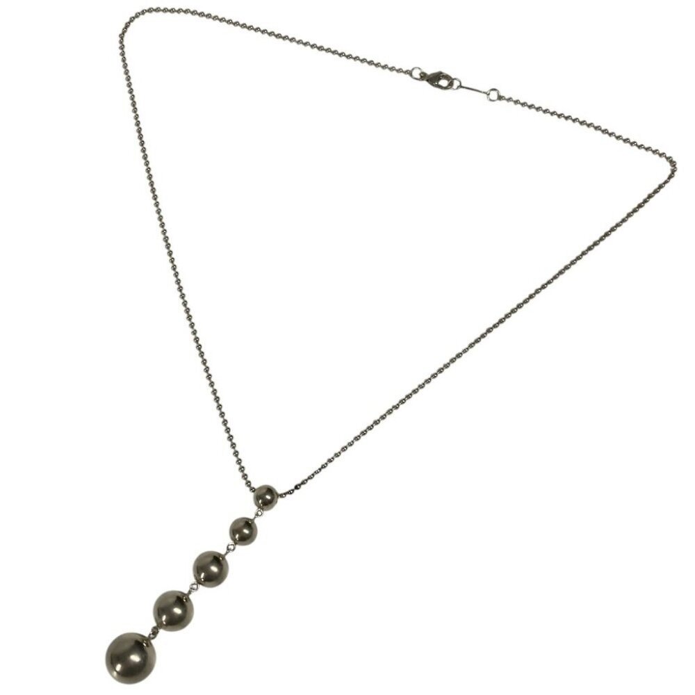 TIFFANY&Co. Hardware Ball 5 Balls Accessories Necklace SV925 Silver